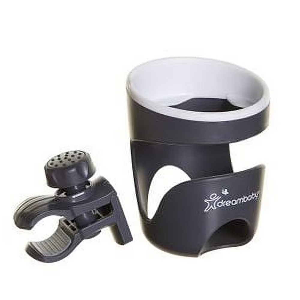 Dreambaby Stroller Buddy Drink Cup Holder, Gray/White